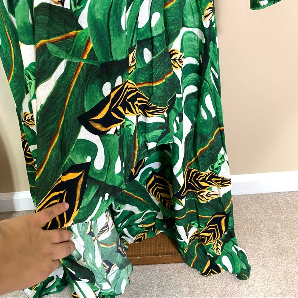 ❗️SOLD❗️Farm Rio Max Amazonia Long Sleeve Dress - Picture 7 of 11